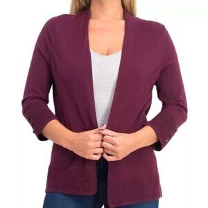 Stitch Fix Evolution Open Front Mauve Cardigan Size Small